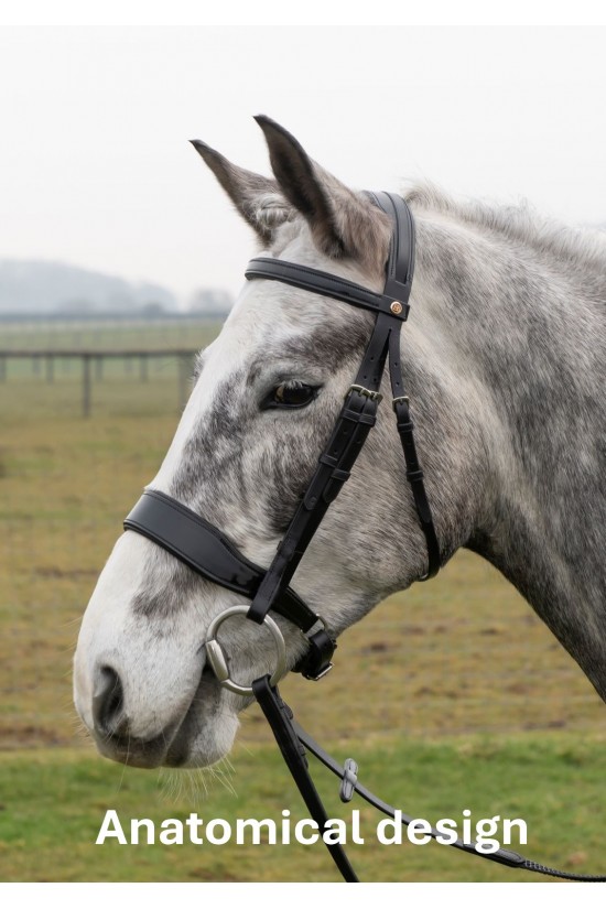 Premier Comfort Crank Black  Bridle