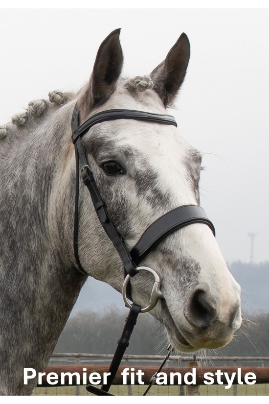 Premier Comfort Flat Padded Bridle