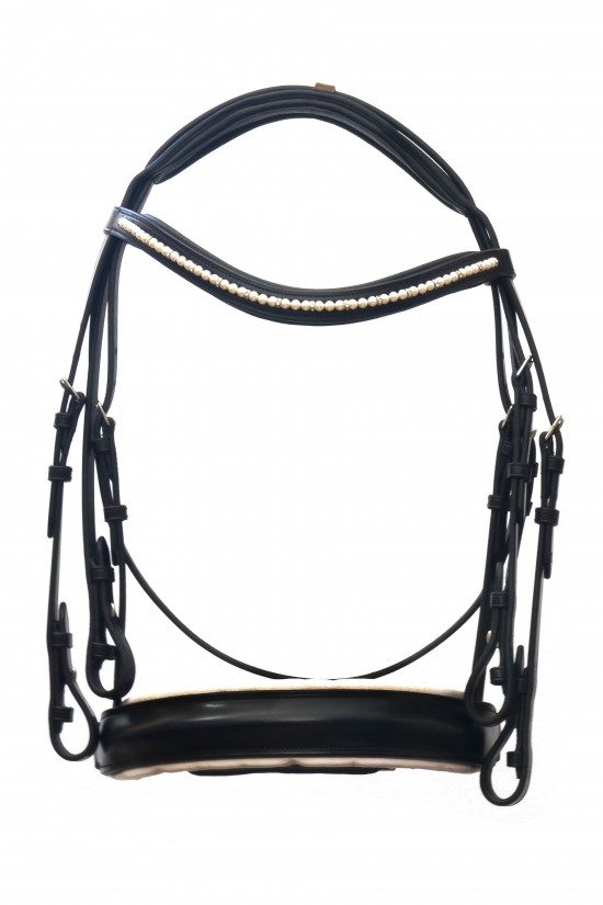 EB Premier Comfort Crank Double Bridle