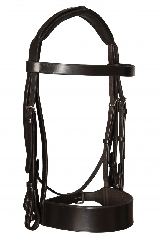 Premier Anatomical Double Show  Bridle
