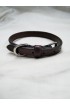 EB English Leather Dog Collar