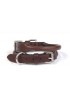 EB Rolled Leather Dog Collar