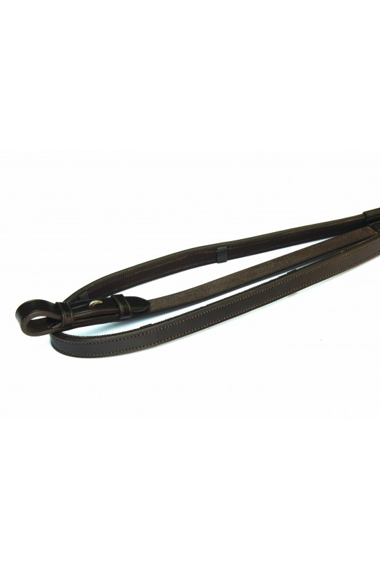 Half Rubber Reins with Spacers