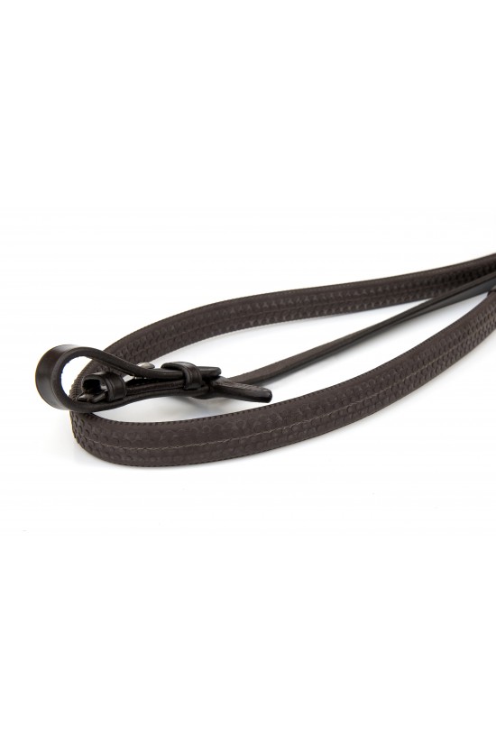 Pony Dimpled Rubber  Reins